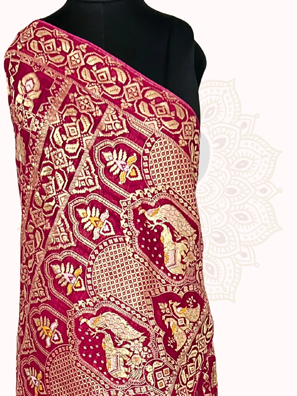 Jaal Heavy Zari Work Pink - Image 2